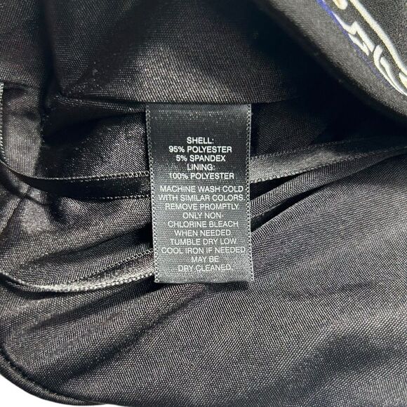 White House Black Market Strapless Black and White Mini Blouson Dress Patterned - Picture 8 of 10